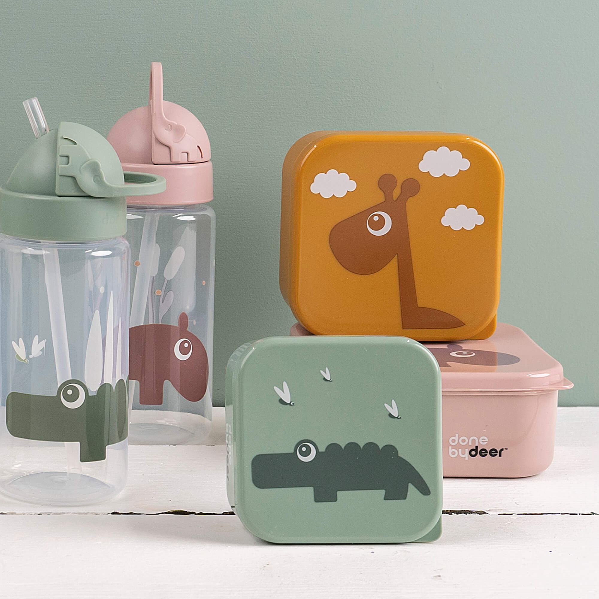 Gourde avec paille Lalee - Sable