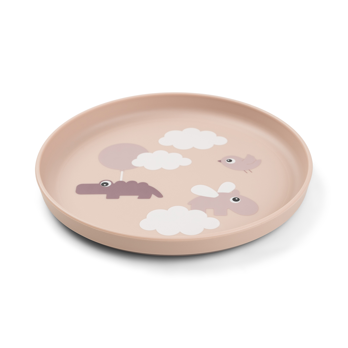 Assiette Happy cloud - Rose