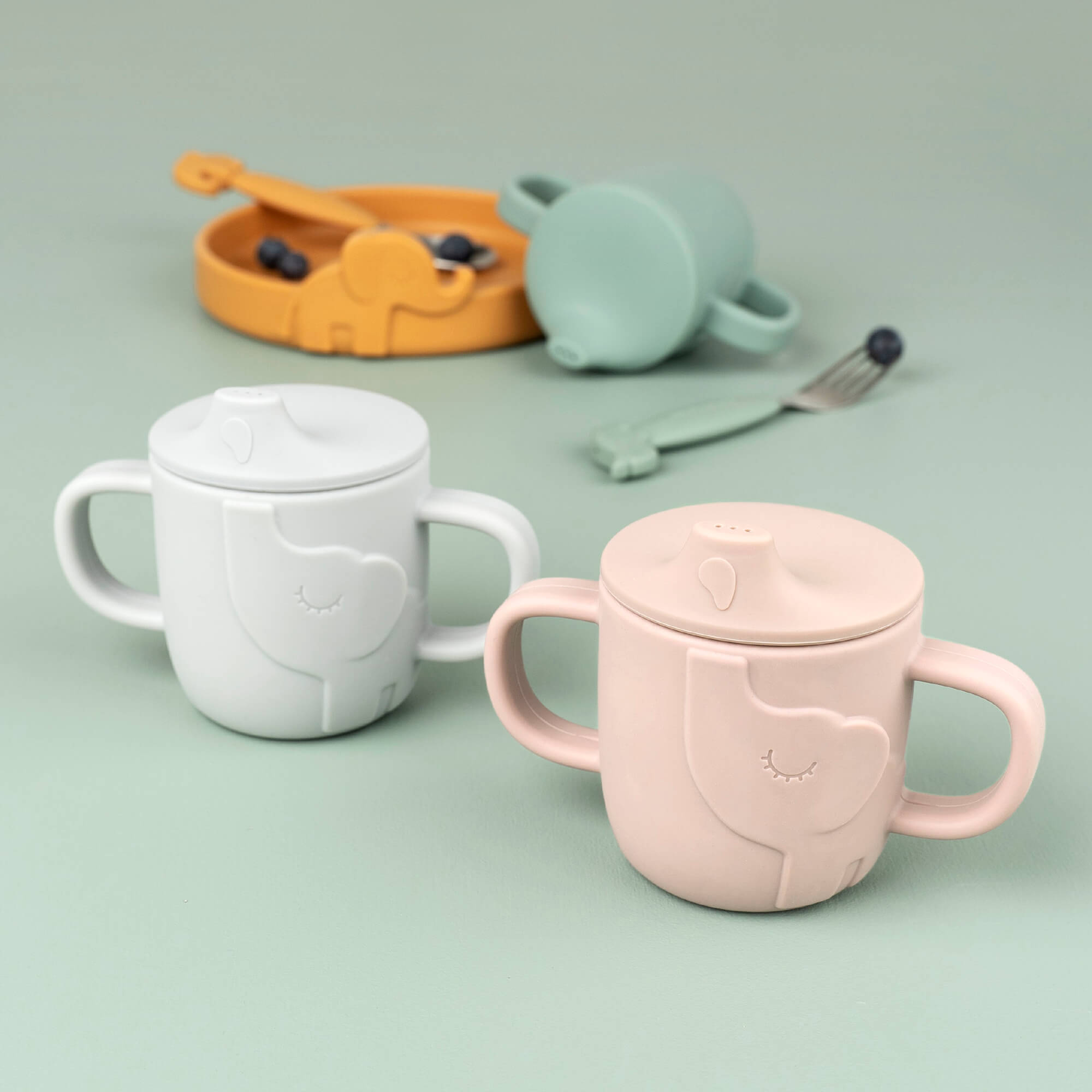 Tasse d'apprentissage Elphee - Vert