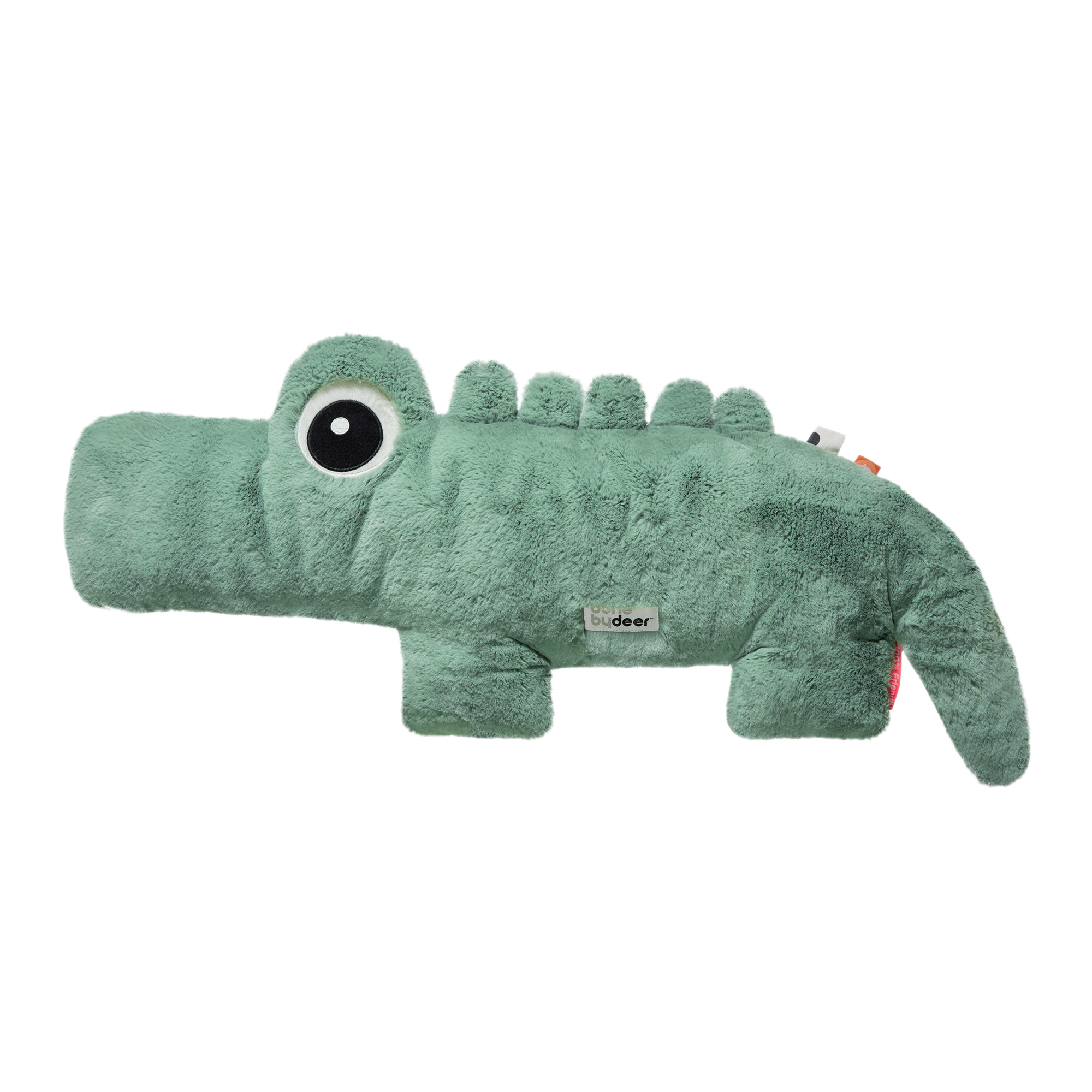 Peluche Croco le crocodile vert moyen modèle – Done by Deer – peluche douce et réconfortante – vue détourée