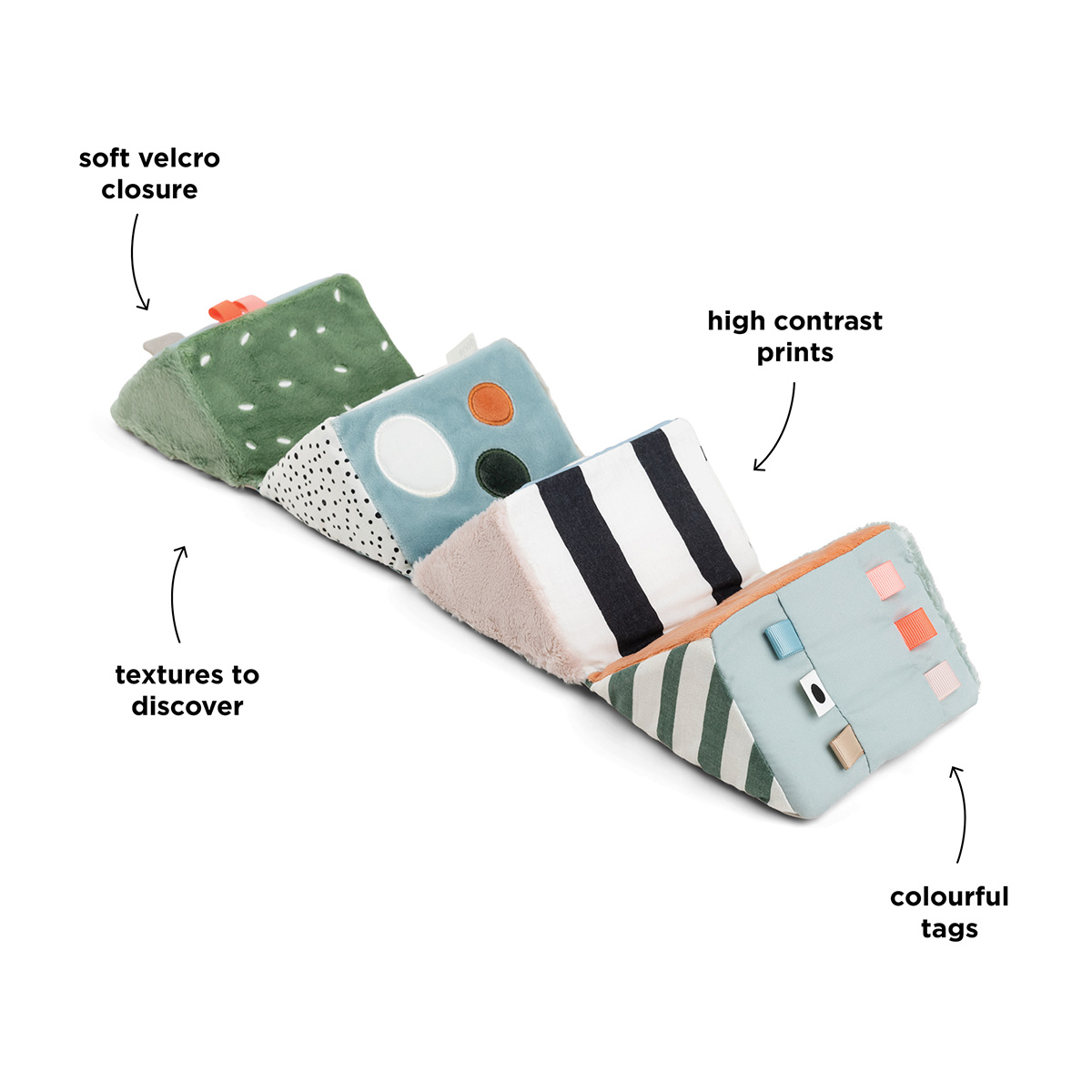 Cube sensoriel dépliable - Multicolore