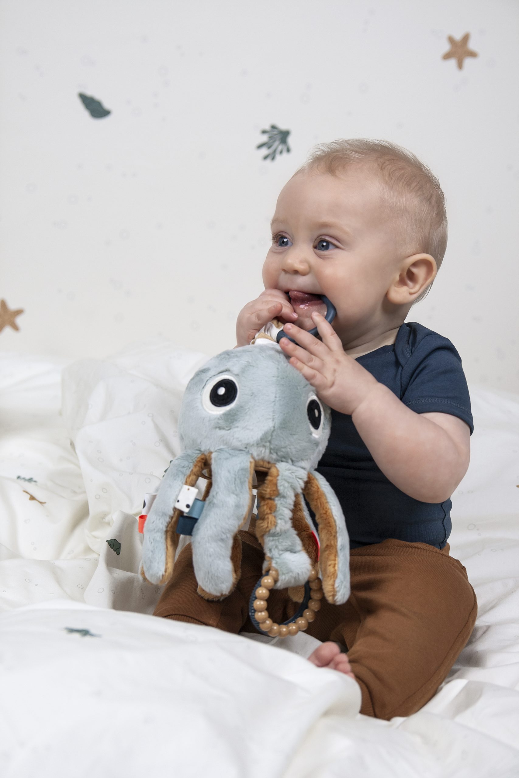 Jouet d'éveil vibrant Jelly - Bleu