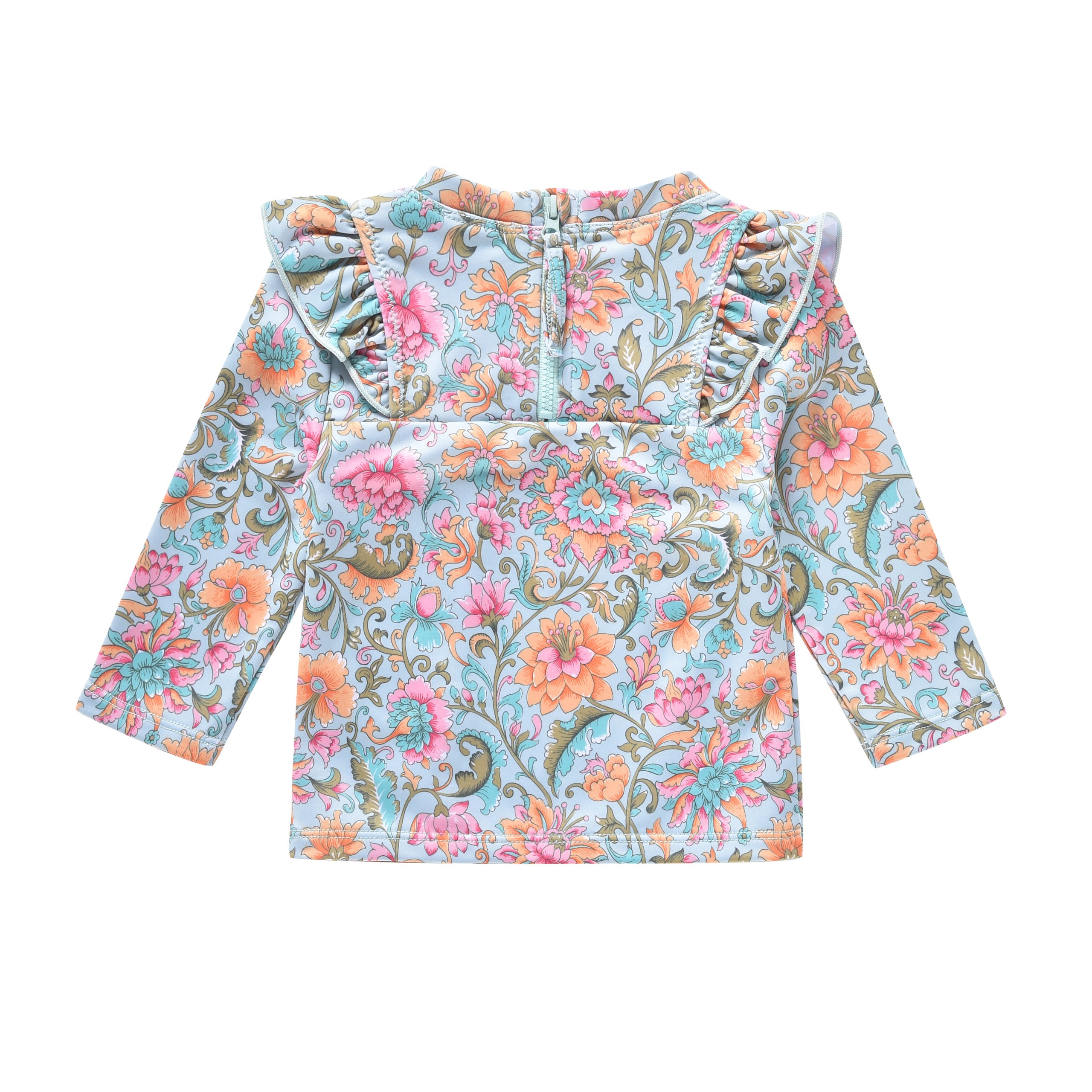 Dos du haut anti-UV bébé fille Yanika imprimé fleurs Louise Misha