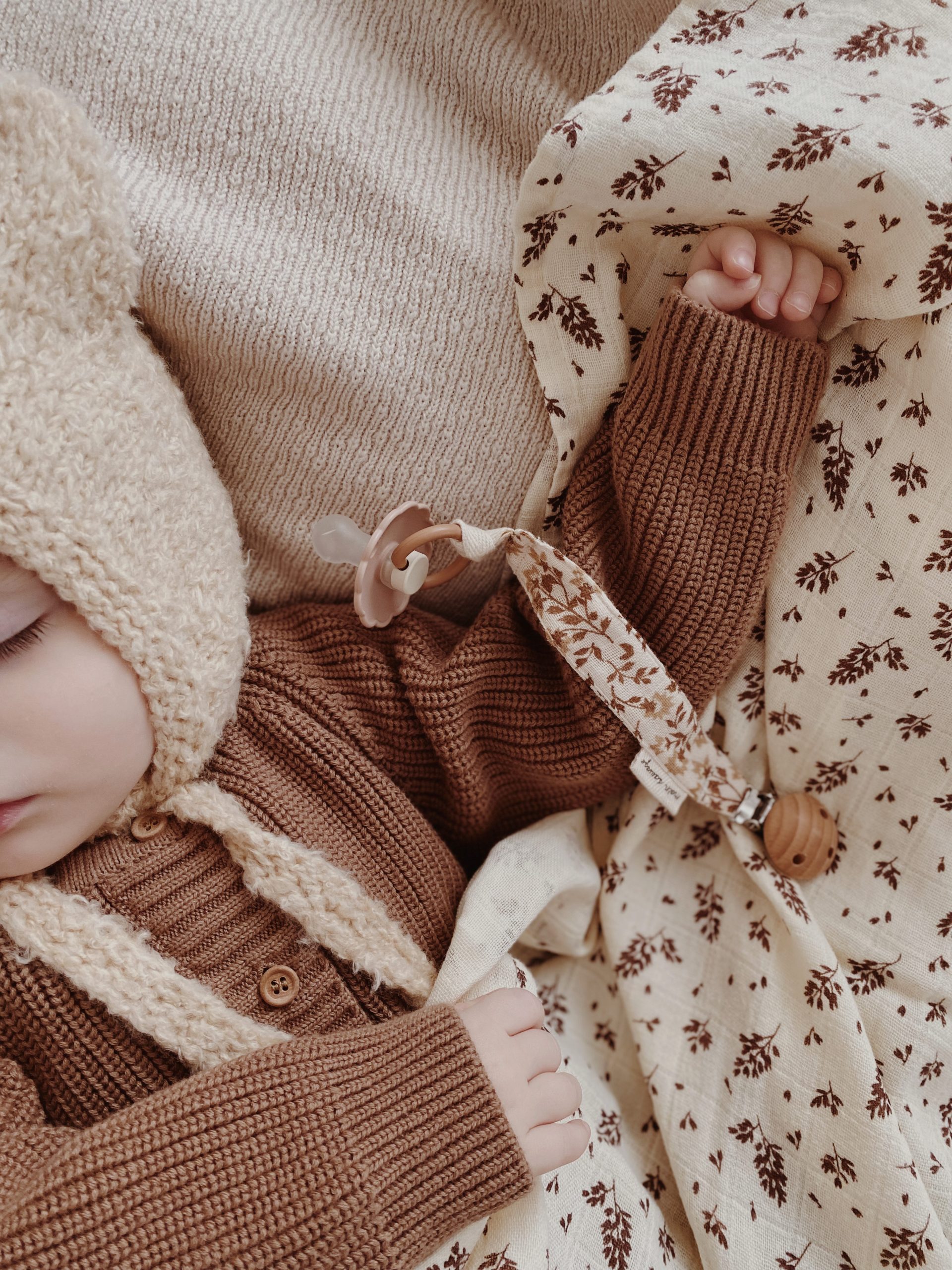 Attache-tétine - Hibiscus