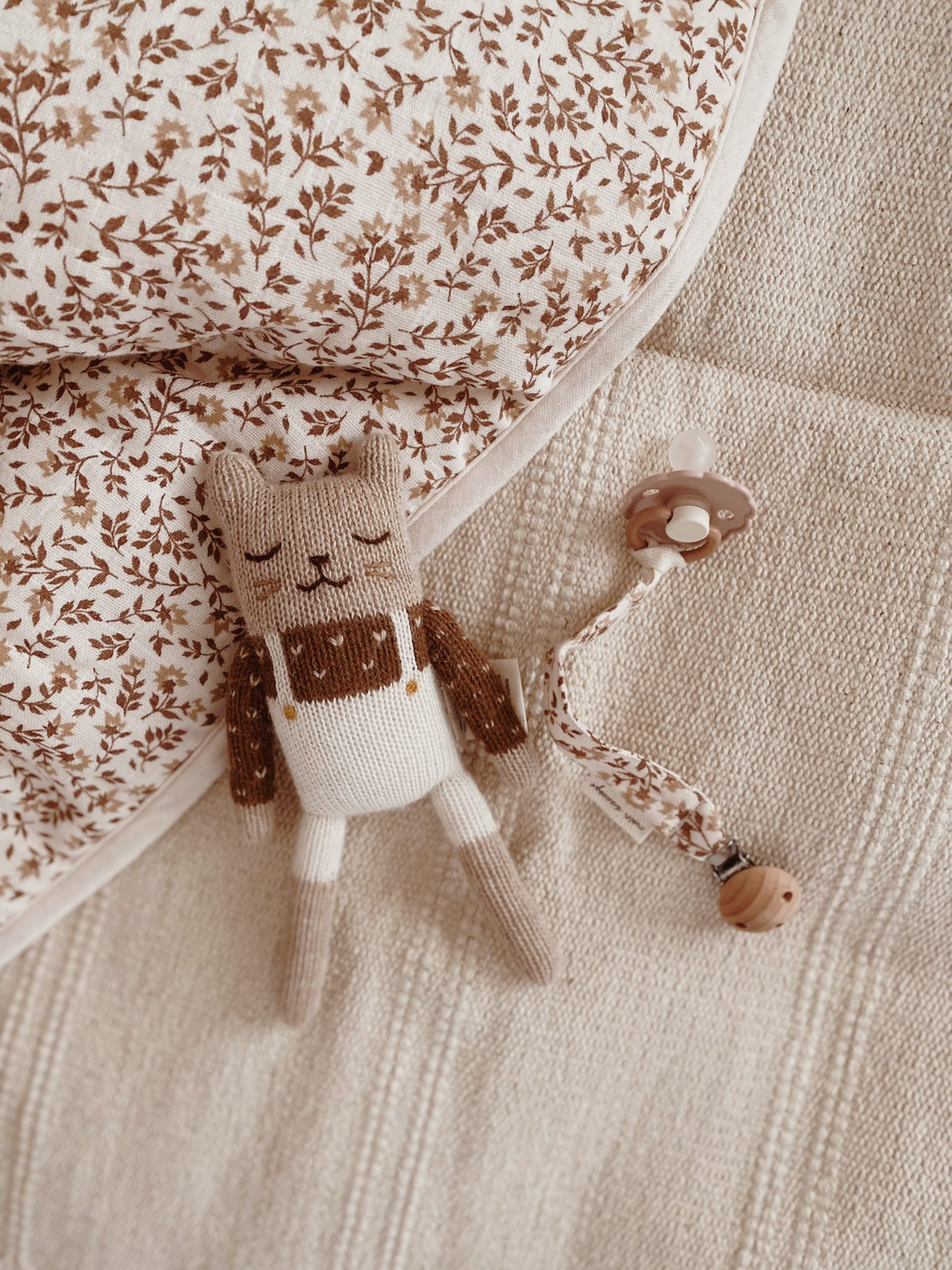 Attache-tétine - Hibiscus