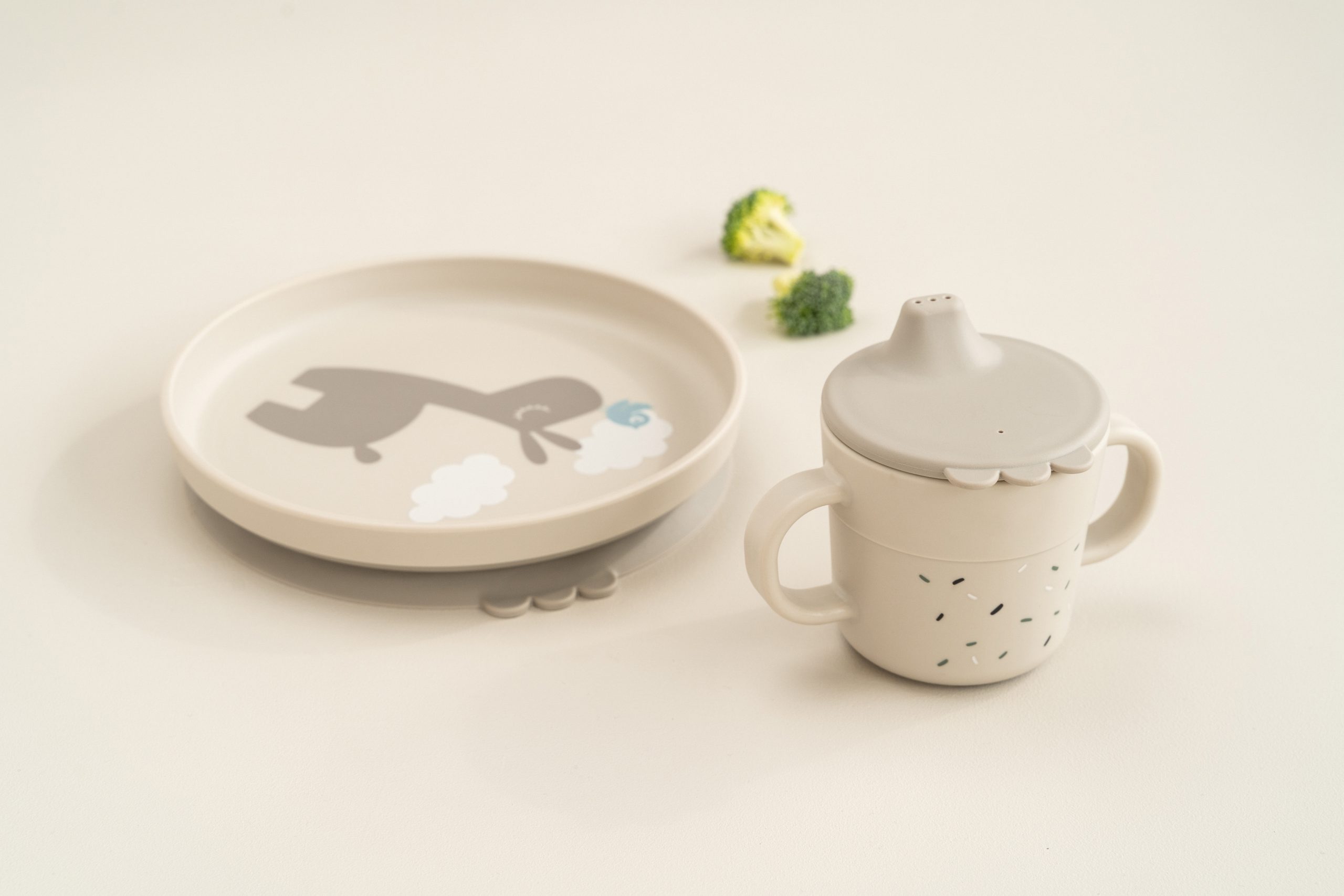 Coffret repas Lalee - 3 pièces - Sable