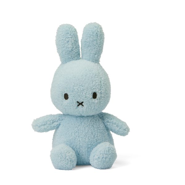 Peluche Miffy Terry 23cm - Bleu pastel Bon Ton Toys