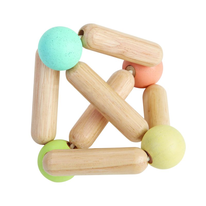 Hochet triangle pastel
