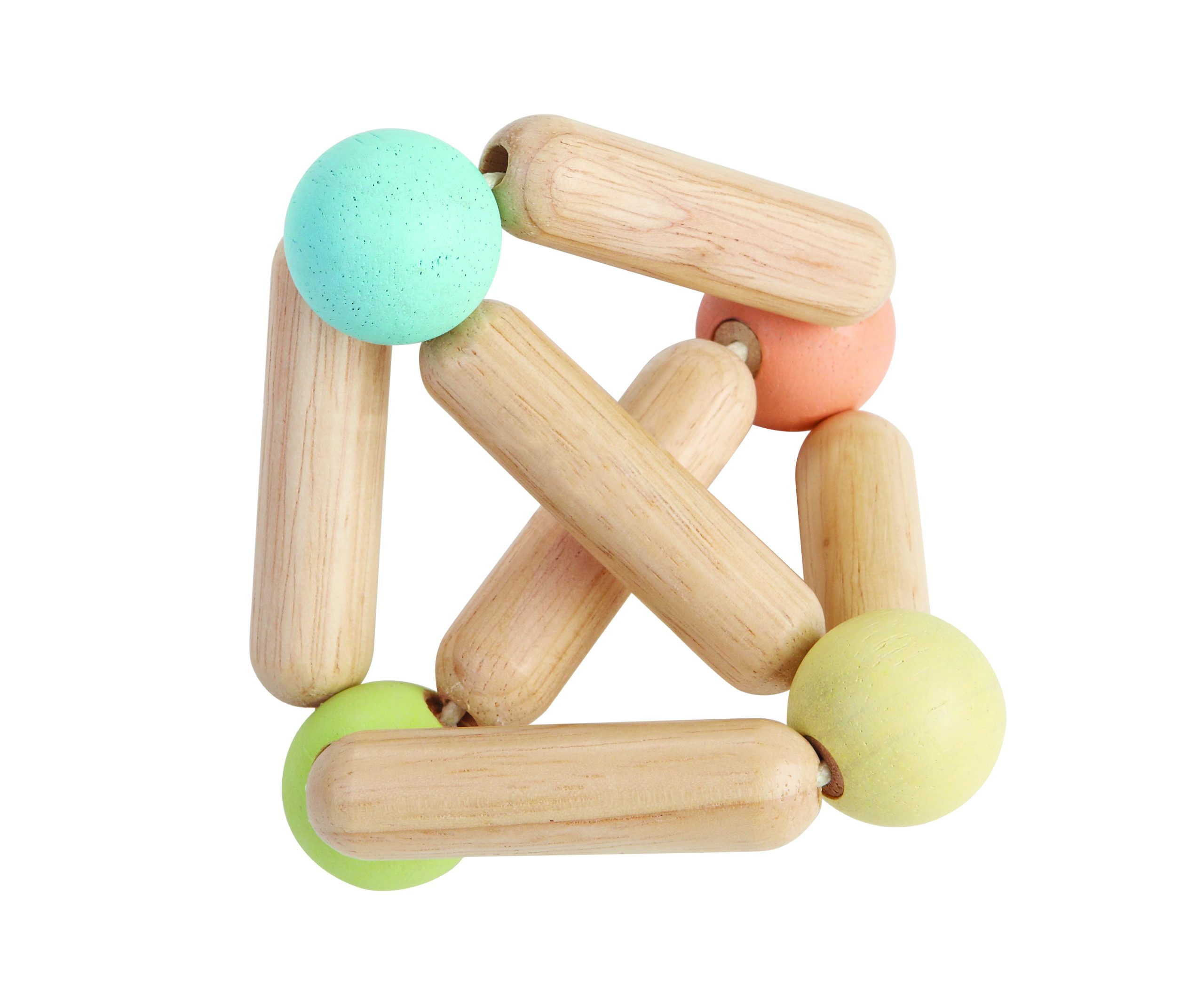 Hochet triangle pastel