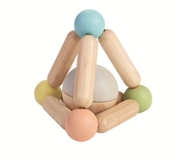 Hochet triangle pastel Plan Toys