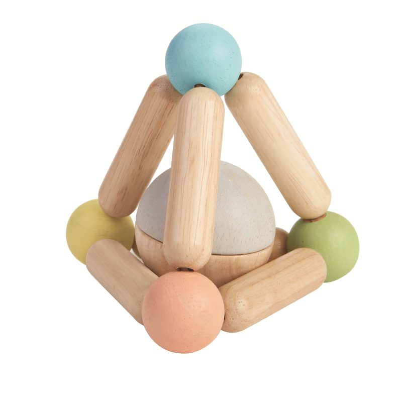 Hochet triangle pastel Plan Toys