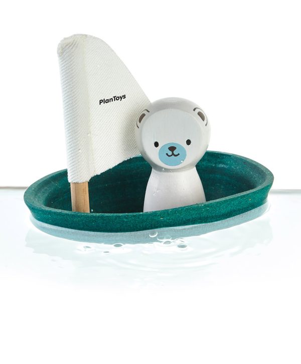 Bateau ours polaire Plan Toys Jouet D'eau