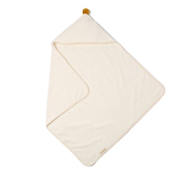 Cape de bain So Cute en coton bio - Naturel - Nobodinoz