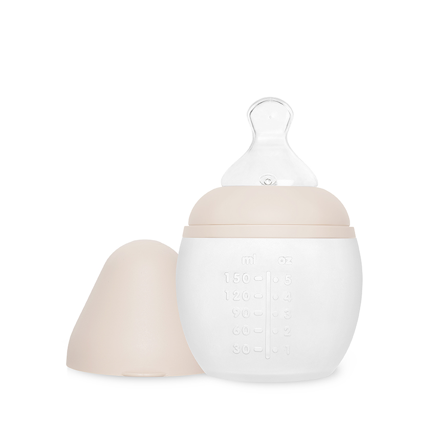 Biberon 150 ml - Rose poudré Elhée