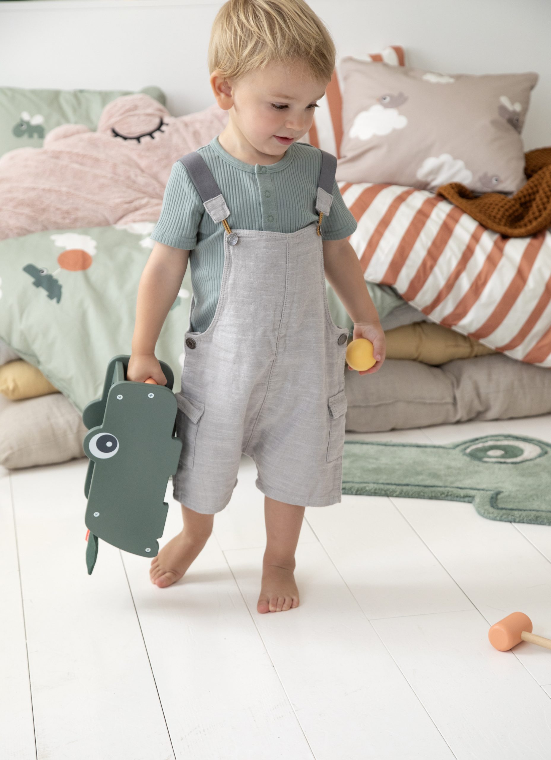 Jeu de marteau Croco - Vert