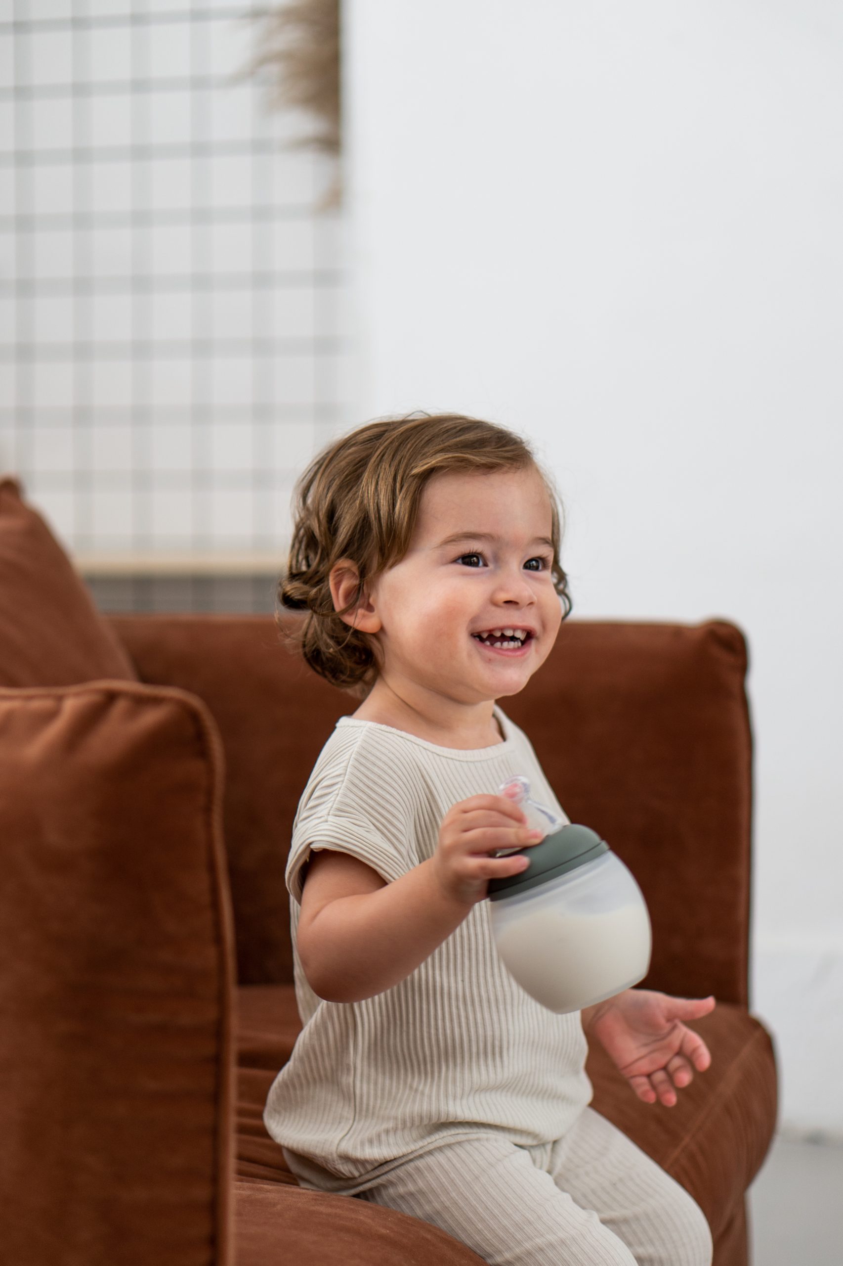 Biberon 240 ml - Kaki