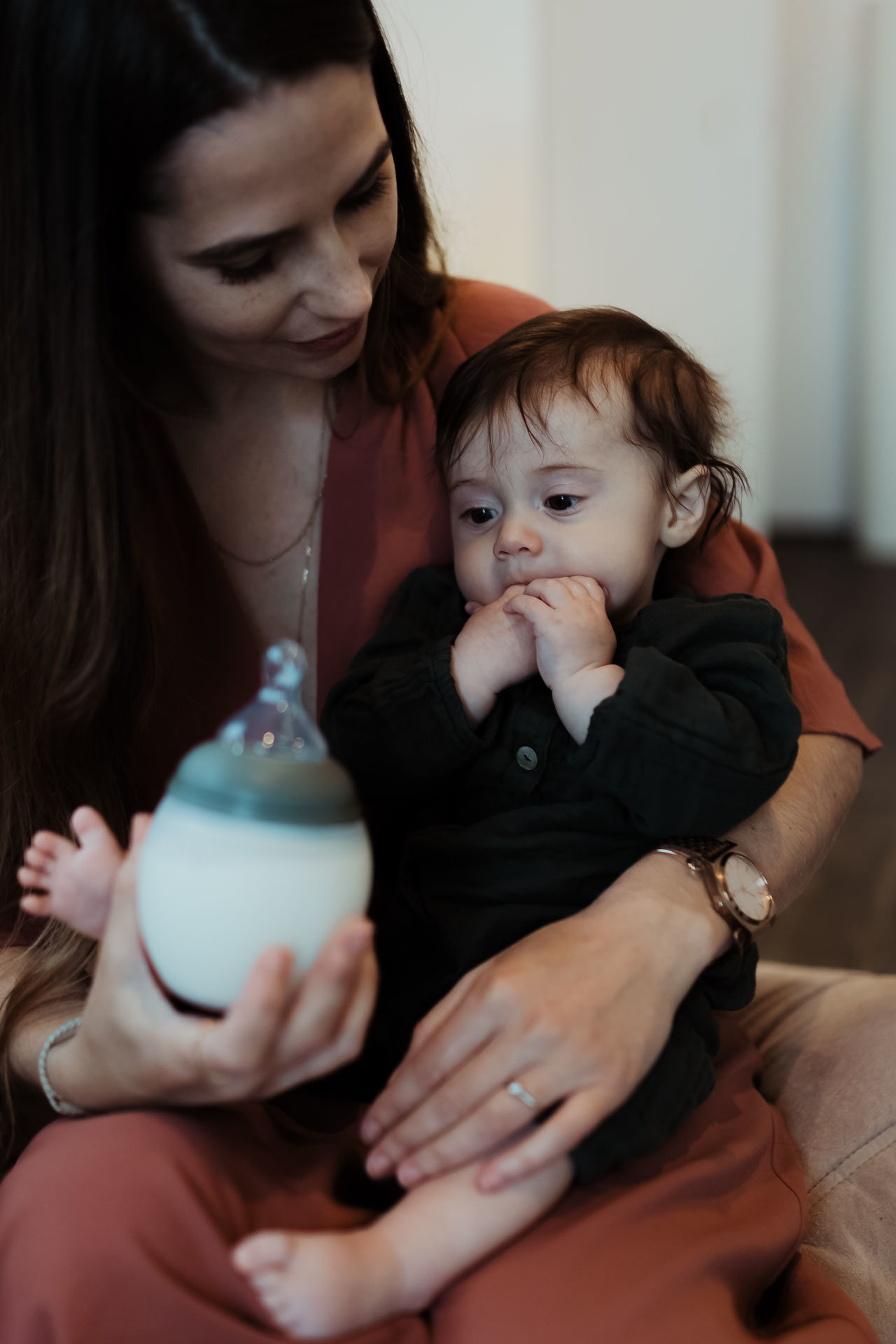 Biberon 330 ml - Kaki