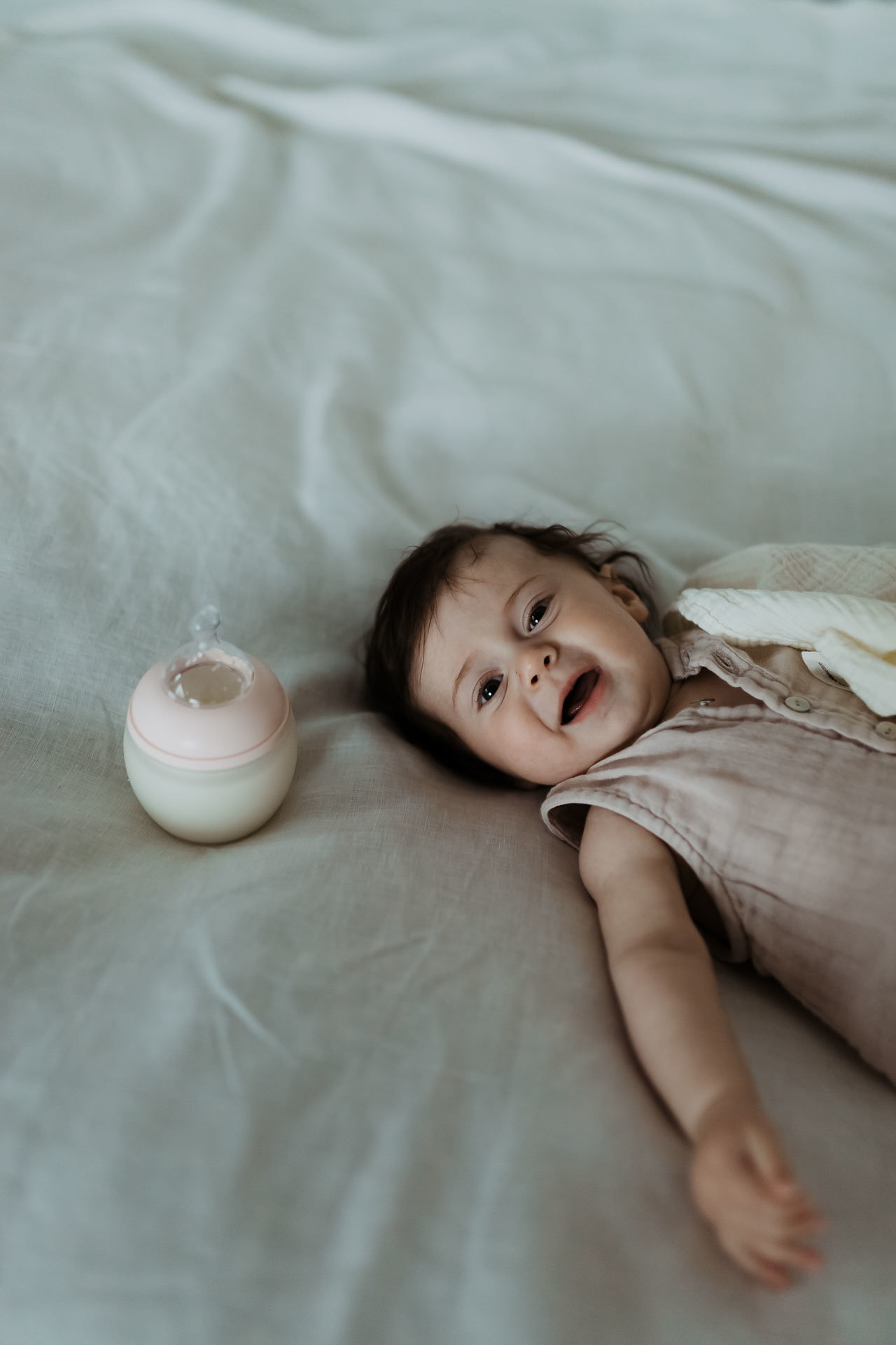 Biberon 150 ml - Rose poudré