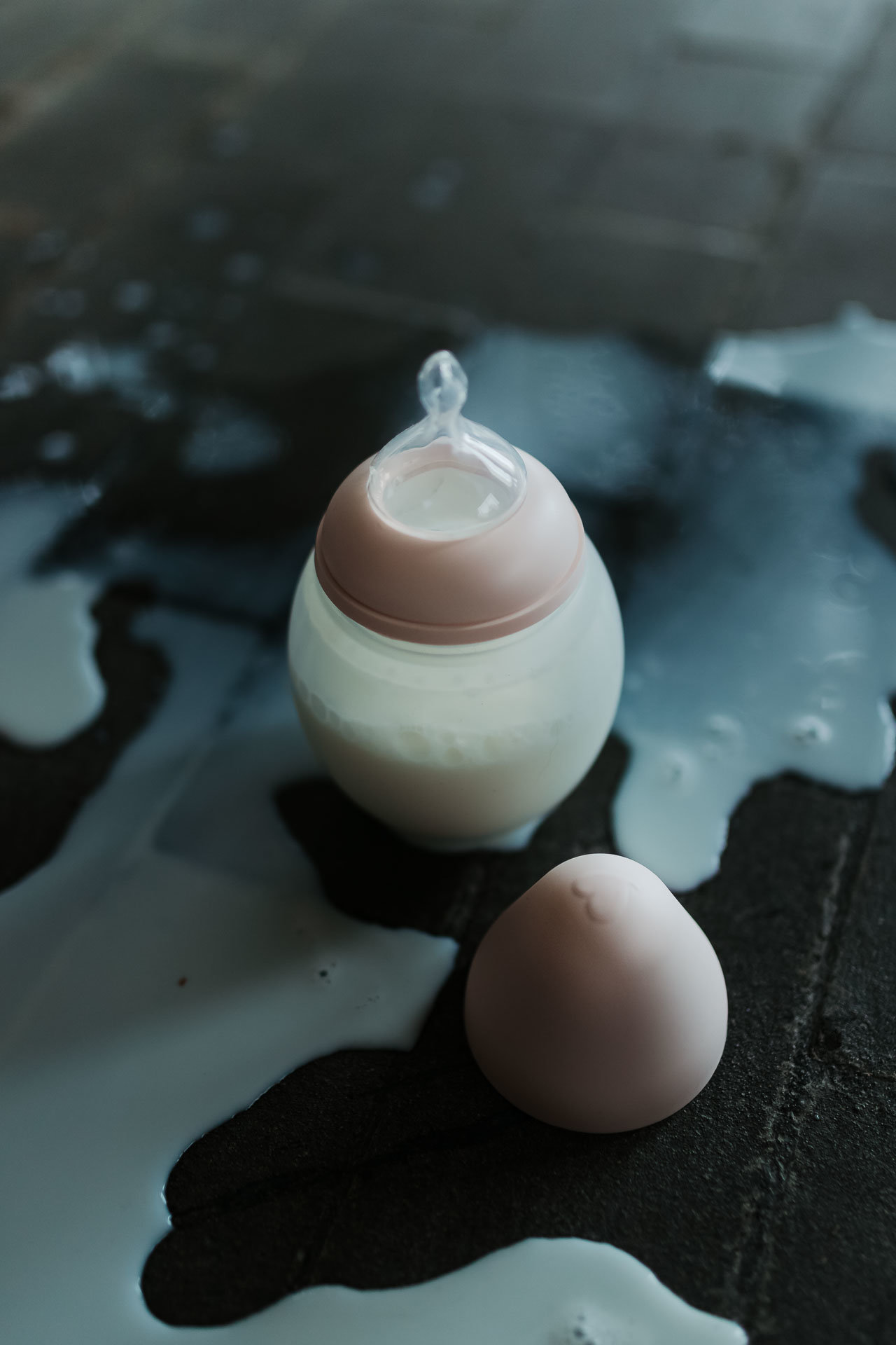 Biberon 150 ml - Rose poudré