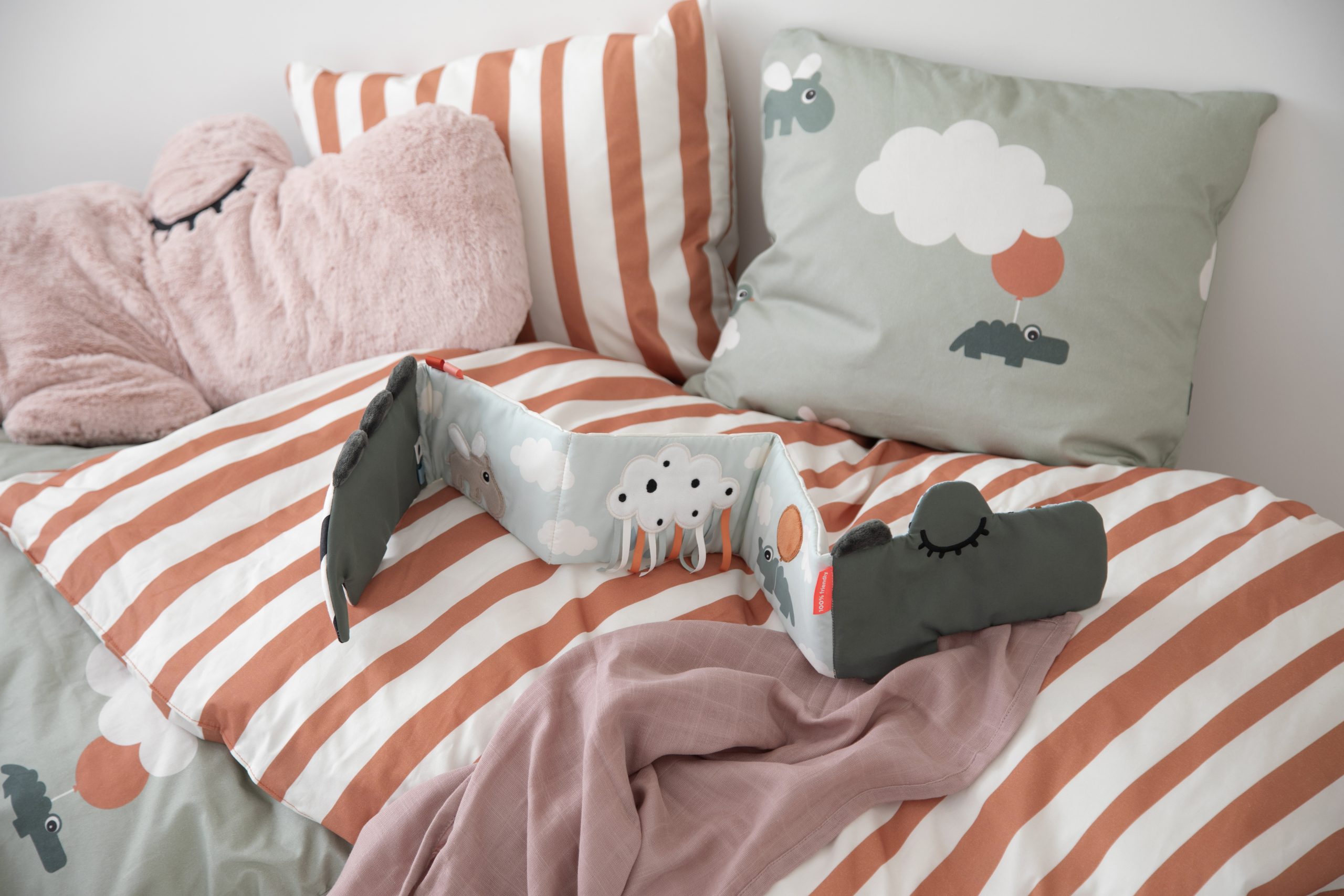 Livre d'éveil Croco - Vert