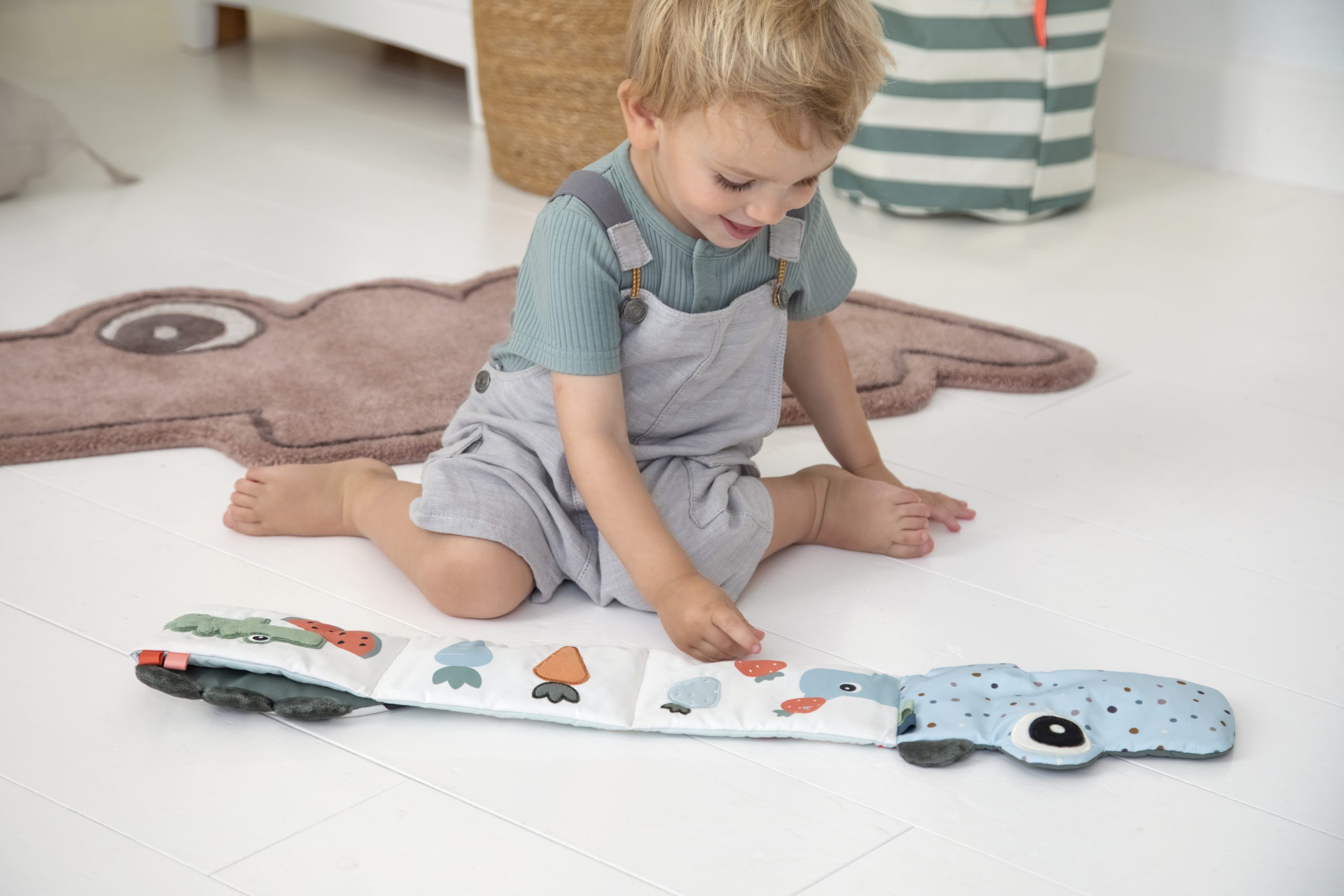 Livre d'éveil Croco - Vert