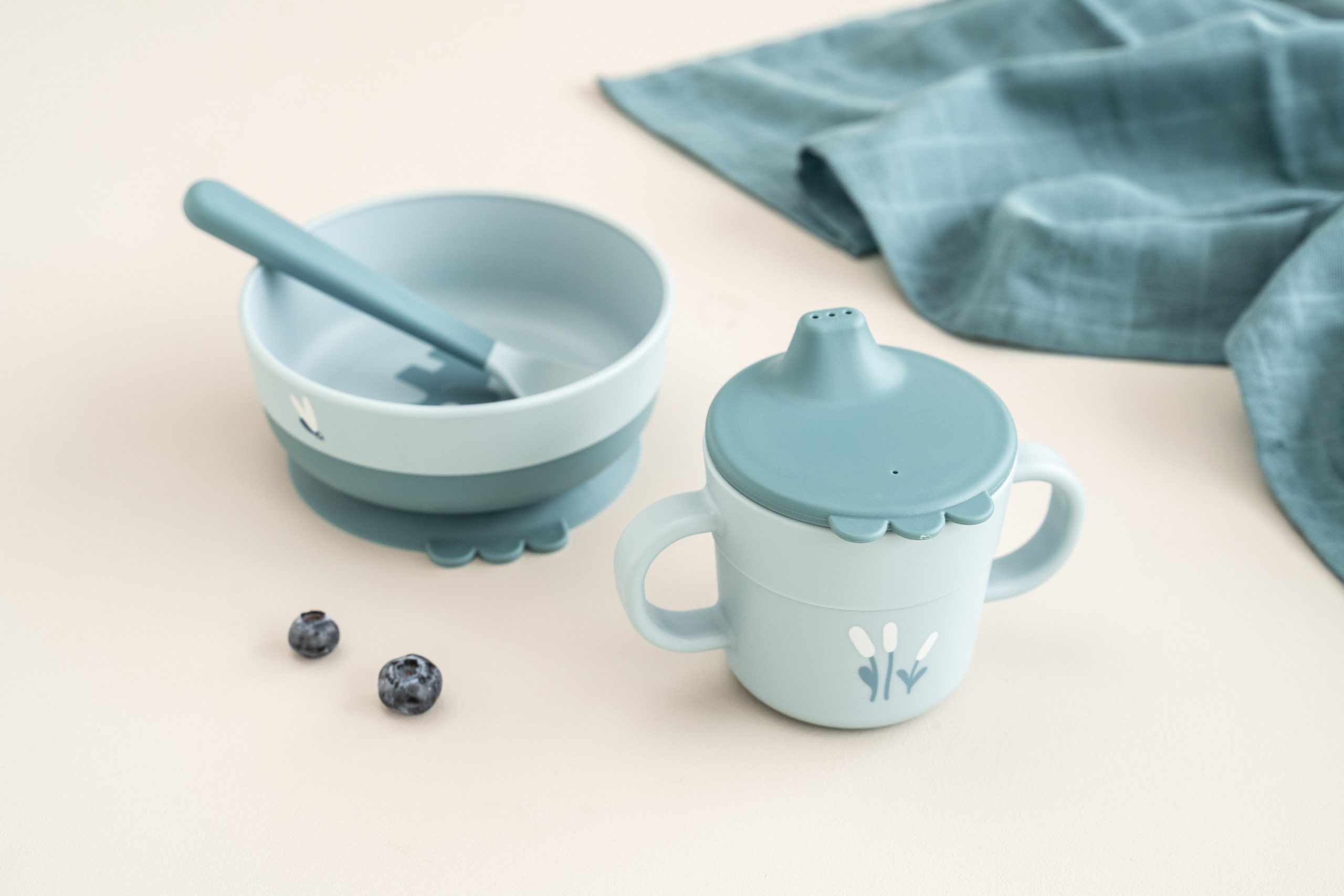 Coffret premier repas - Elphee Bleu