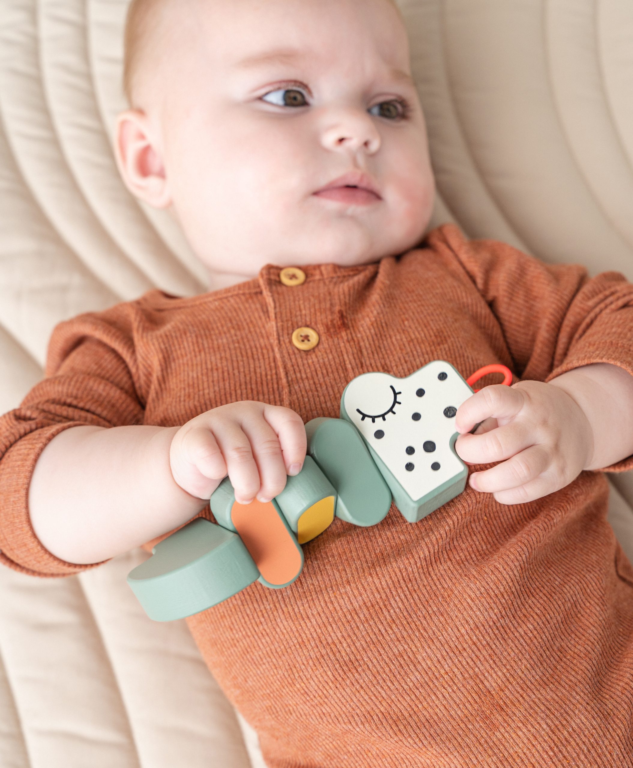 Jouet d'éveil Twist & Turn Croco - Vert