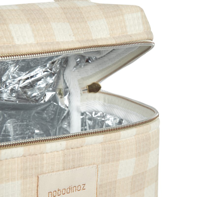 Lunch bag isotherme Concerto - Ivory Checks