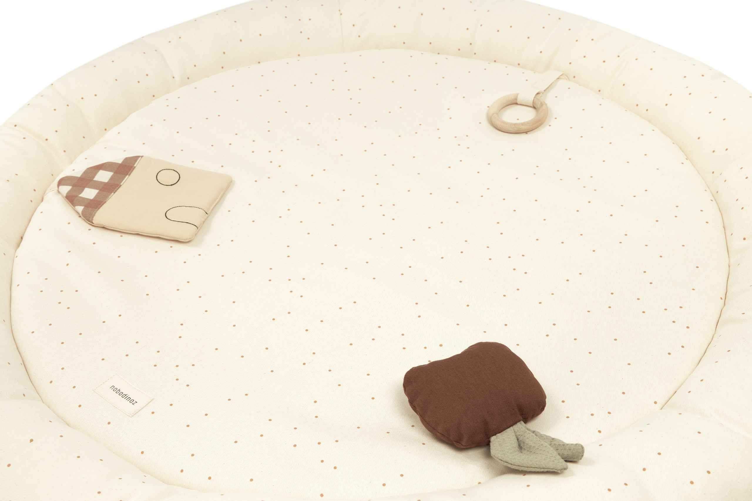 Tapis d'éveil sensoriel rond playground - Sweet Home