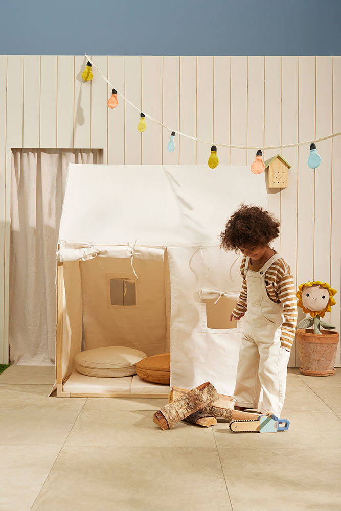 Tente Maison de Jeu - Naturel