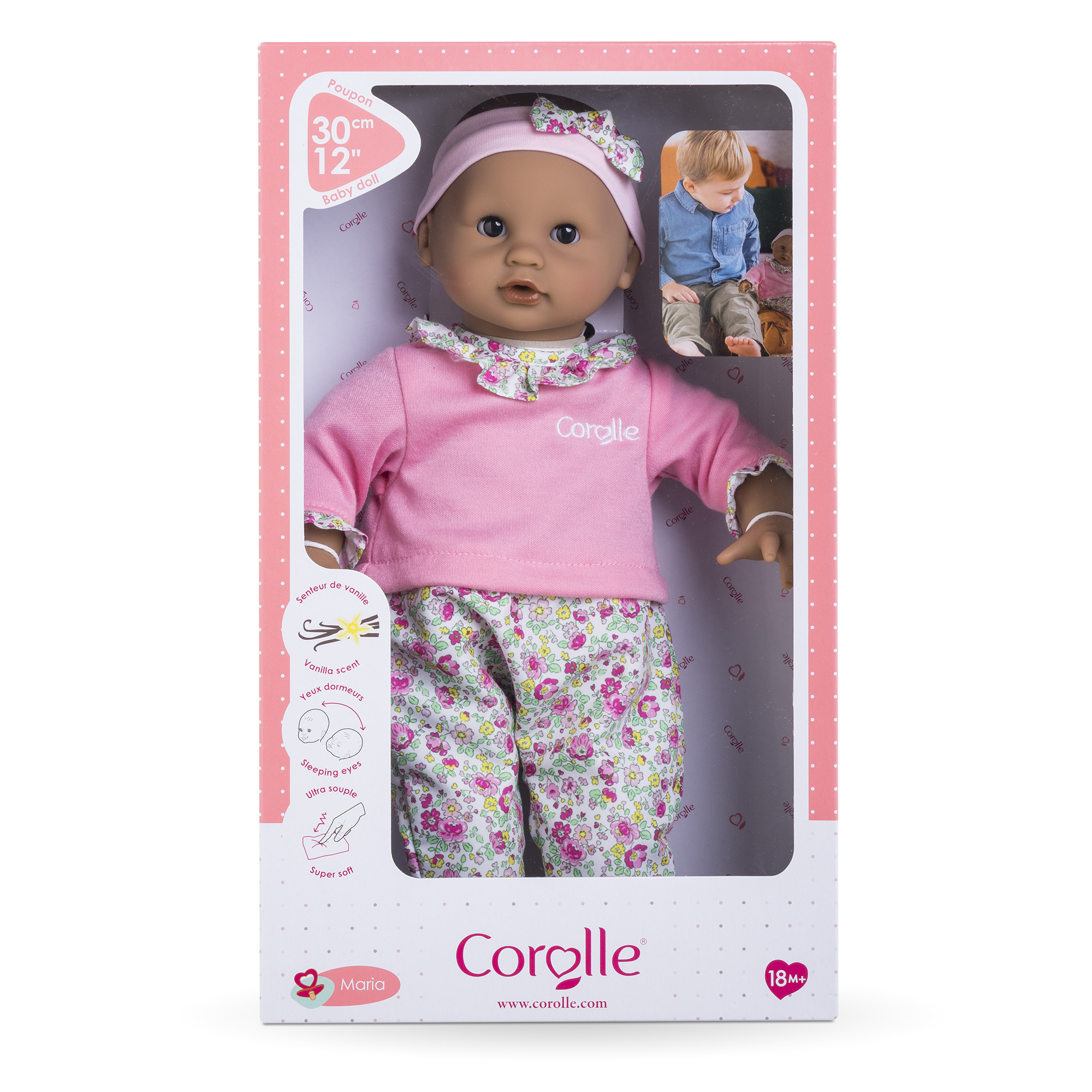 coffret poupon fille Corolle Bébé Calin Maria 30 cm