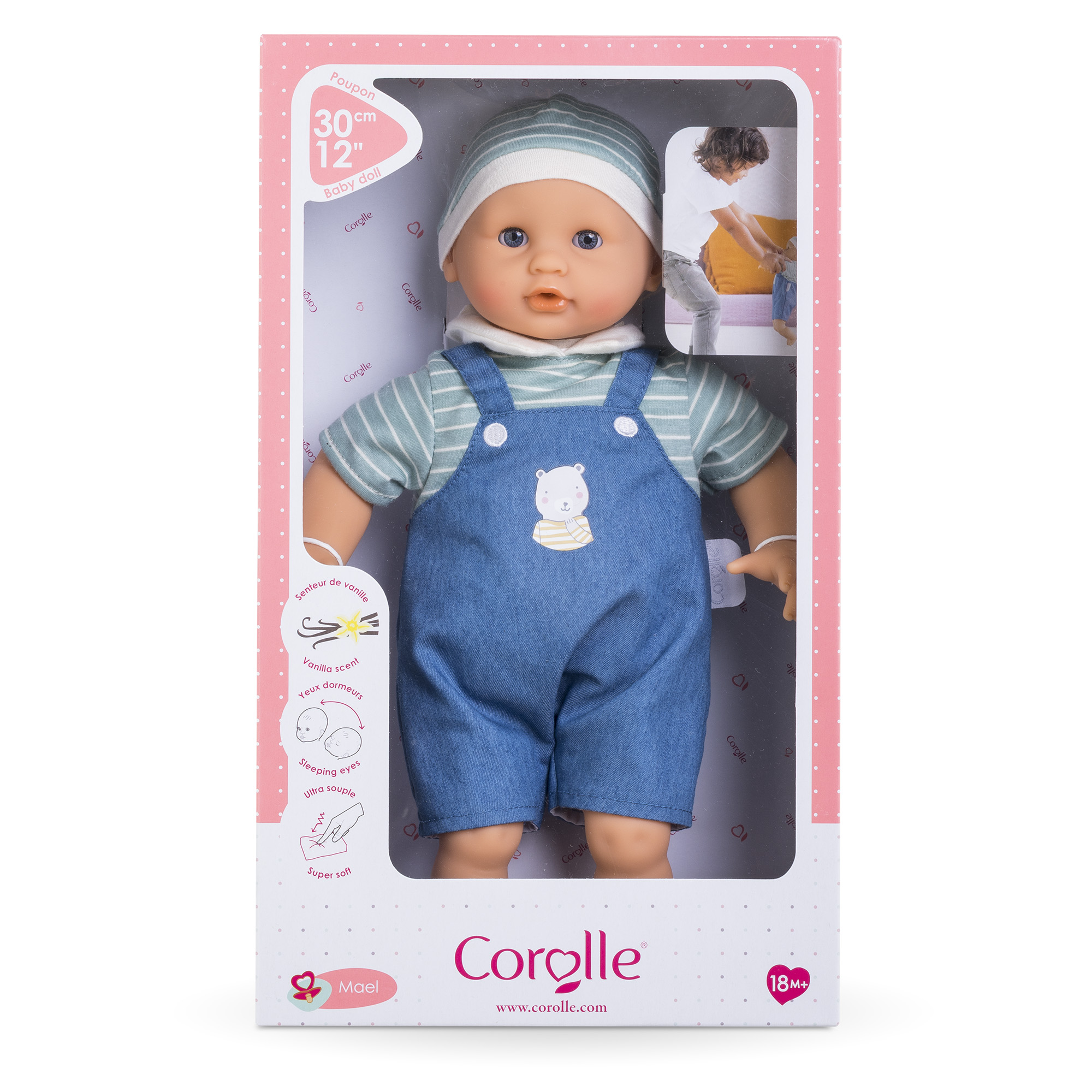 coffret poupon garçon Corolle Bébé Calin Maël 30 cm