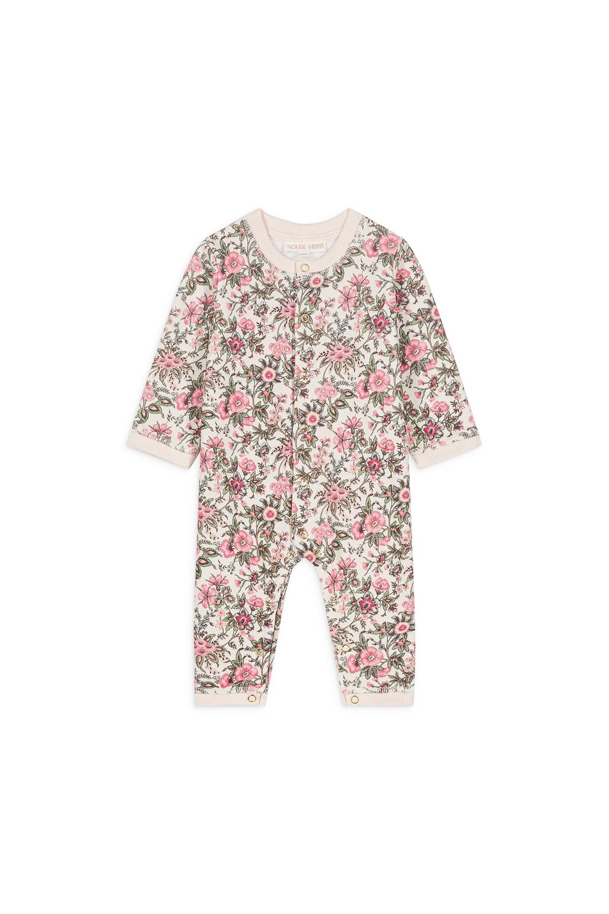 Combinaison Helene Ivoire Fleurs Louise Misha