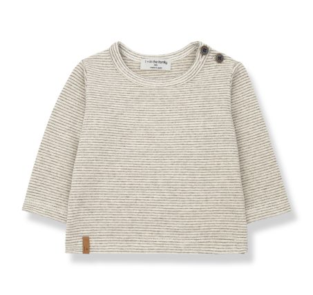 T-Shirt Olau Coton - Beige - 1+ in the Family