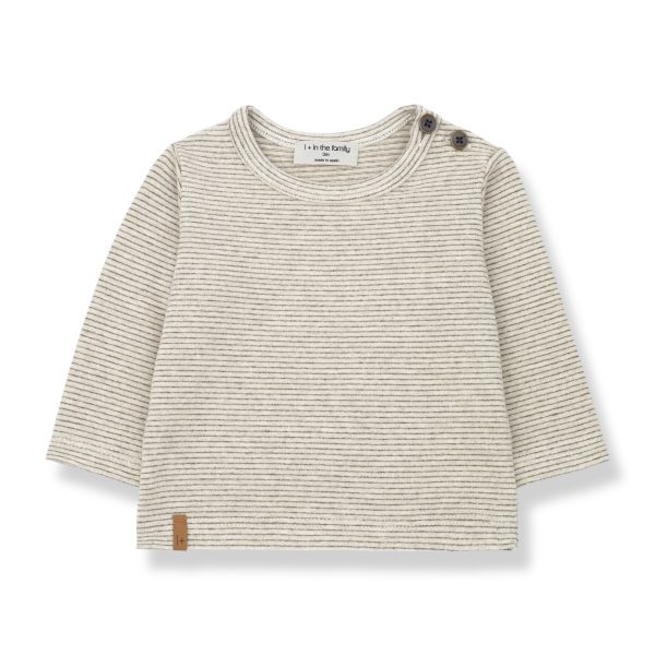 T-Shirt Olau Coton - Beige - 1+ in the Family