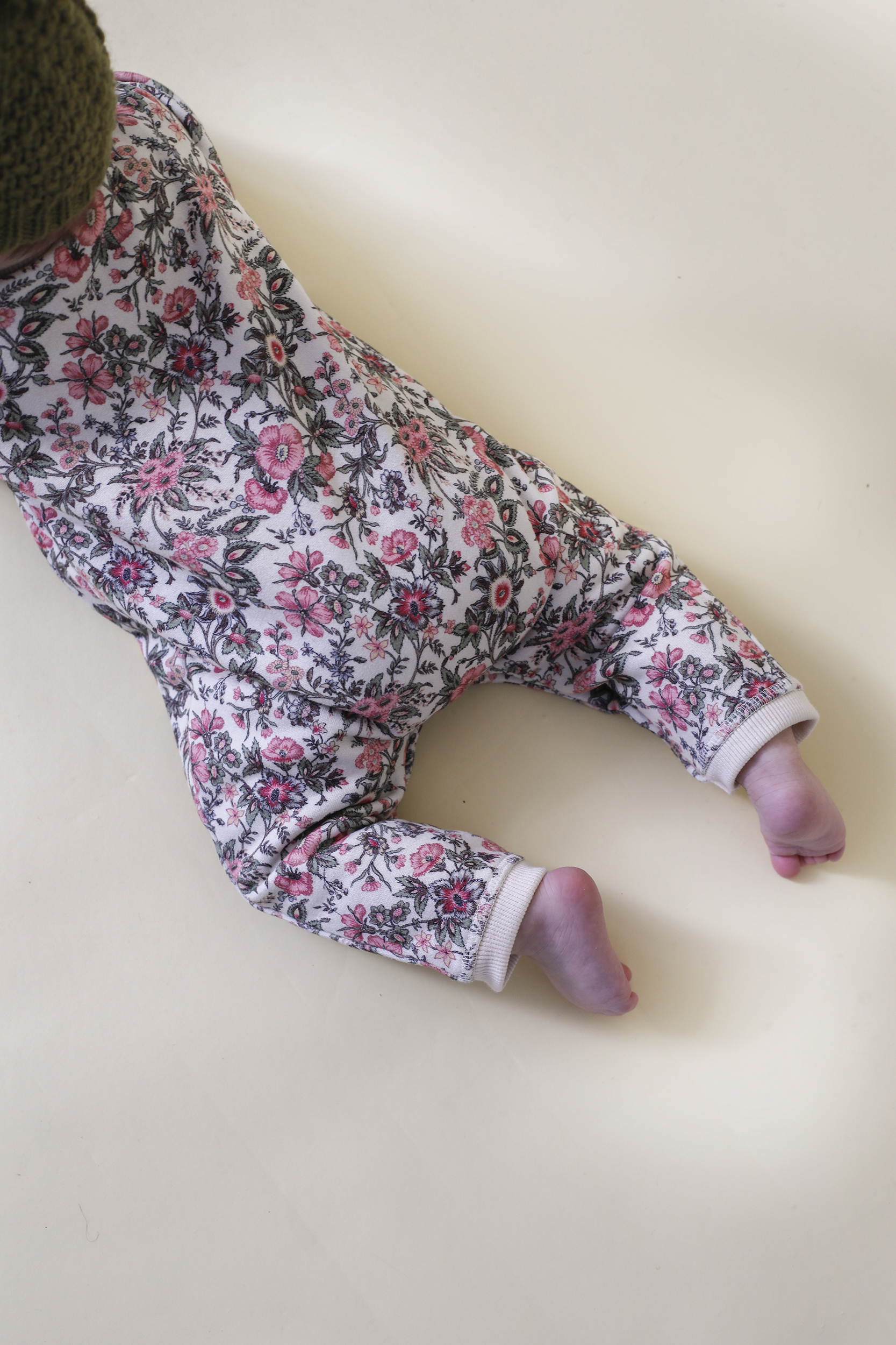 Combinaison Helene - Ivoire Fleurs