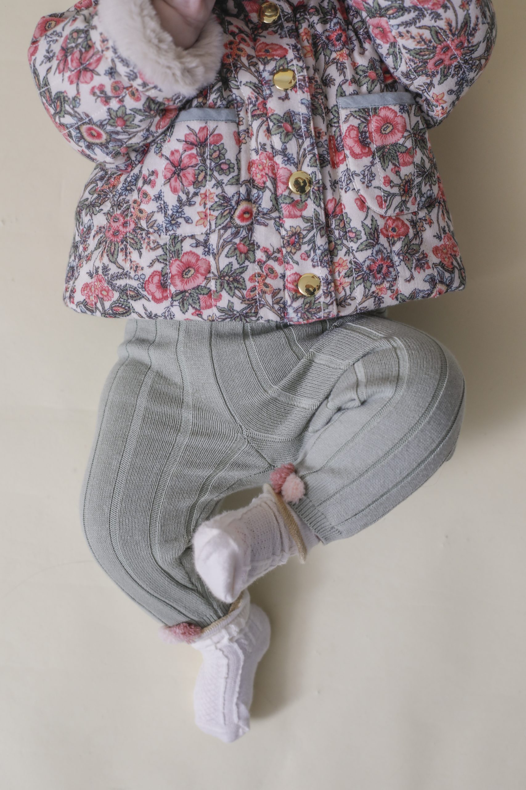 Veste Jasmina - Ivoire Fleurs