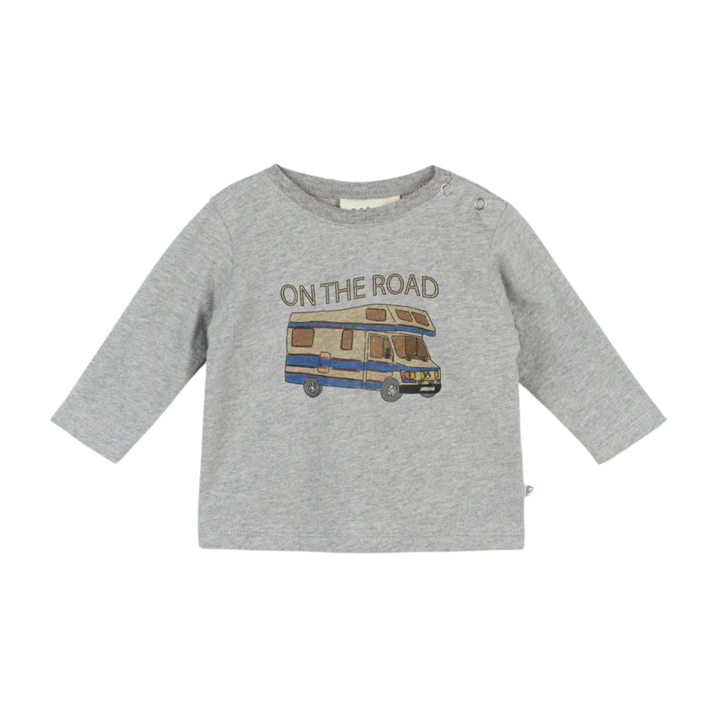 T-shirt Camper Enki - Gris Chiné - Arsène et les Pipelettes