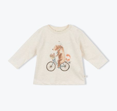 T-shirt Ours Ettore - Beige - Arsène et les Pipelettes