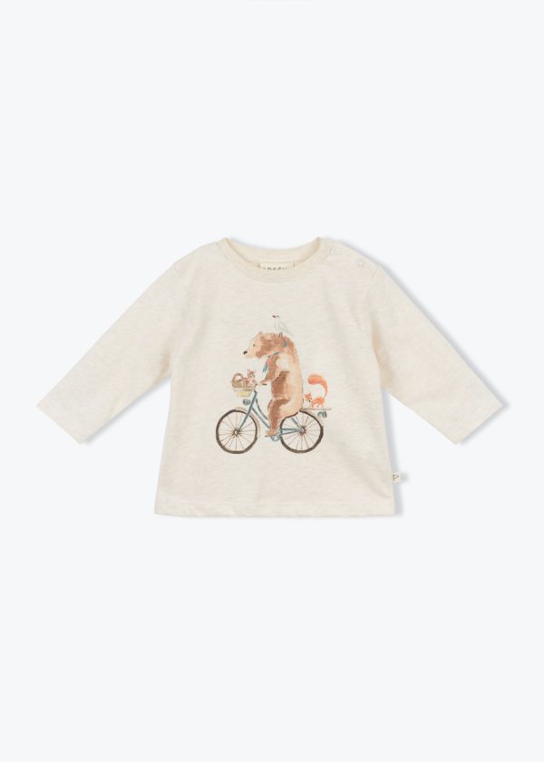 T-shirt Ours Ettore - Beige - Arsène et les Pipelettes