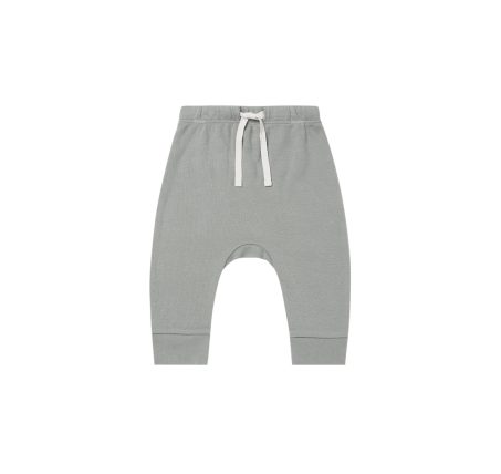 Pantalon Coton bio - Gris bleu - Quincy Maé