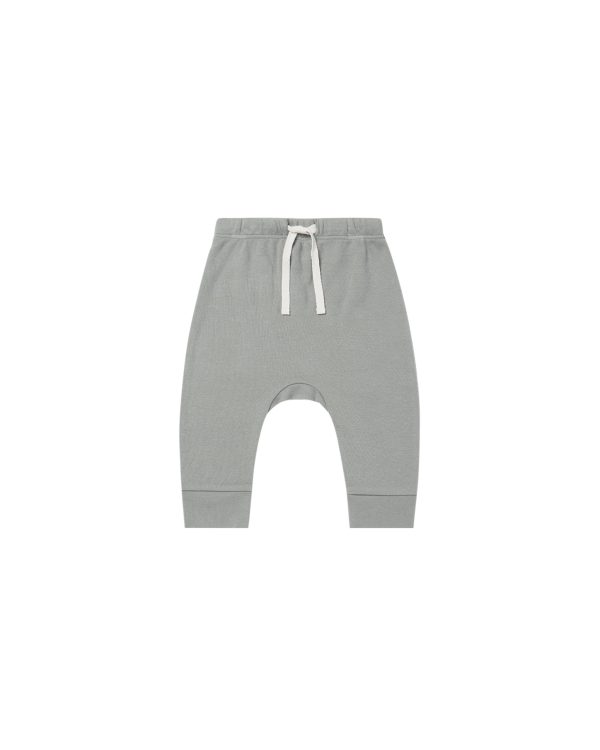 Pantalon Coton bio - Gris bleu - Quincy Maé