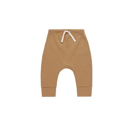 Pantalon bébé Coton bio - Ocre - Quincy Maé