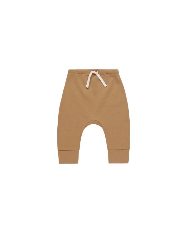 Pantalon bébé Coton bio - Ocre - Quincy Maé