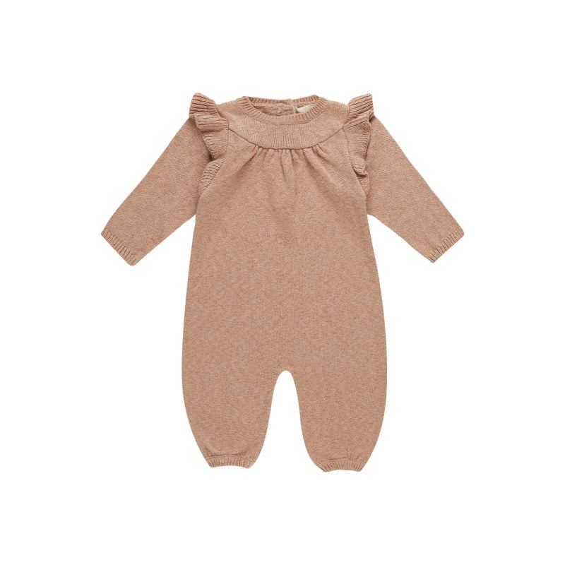 Barboteuse Coton Rose Quincy Mae