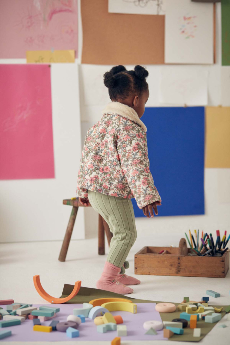 Veste Jasmina - Ivoire Fleurs