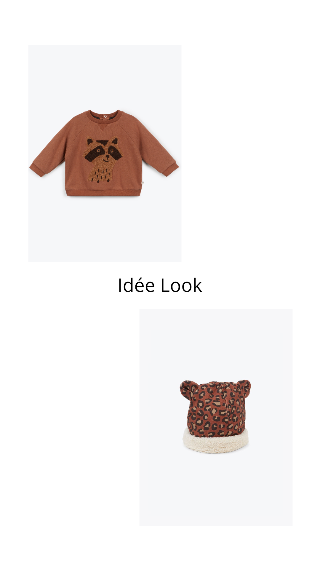 Bonnet Leopard Edo - Marron