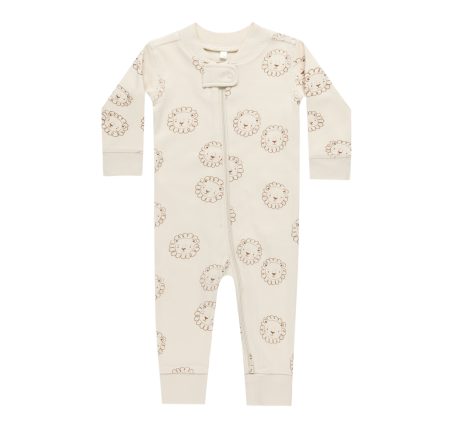 Pyjama sans pieds bébé Lion - Écru Quincy Mae