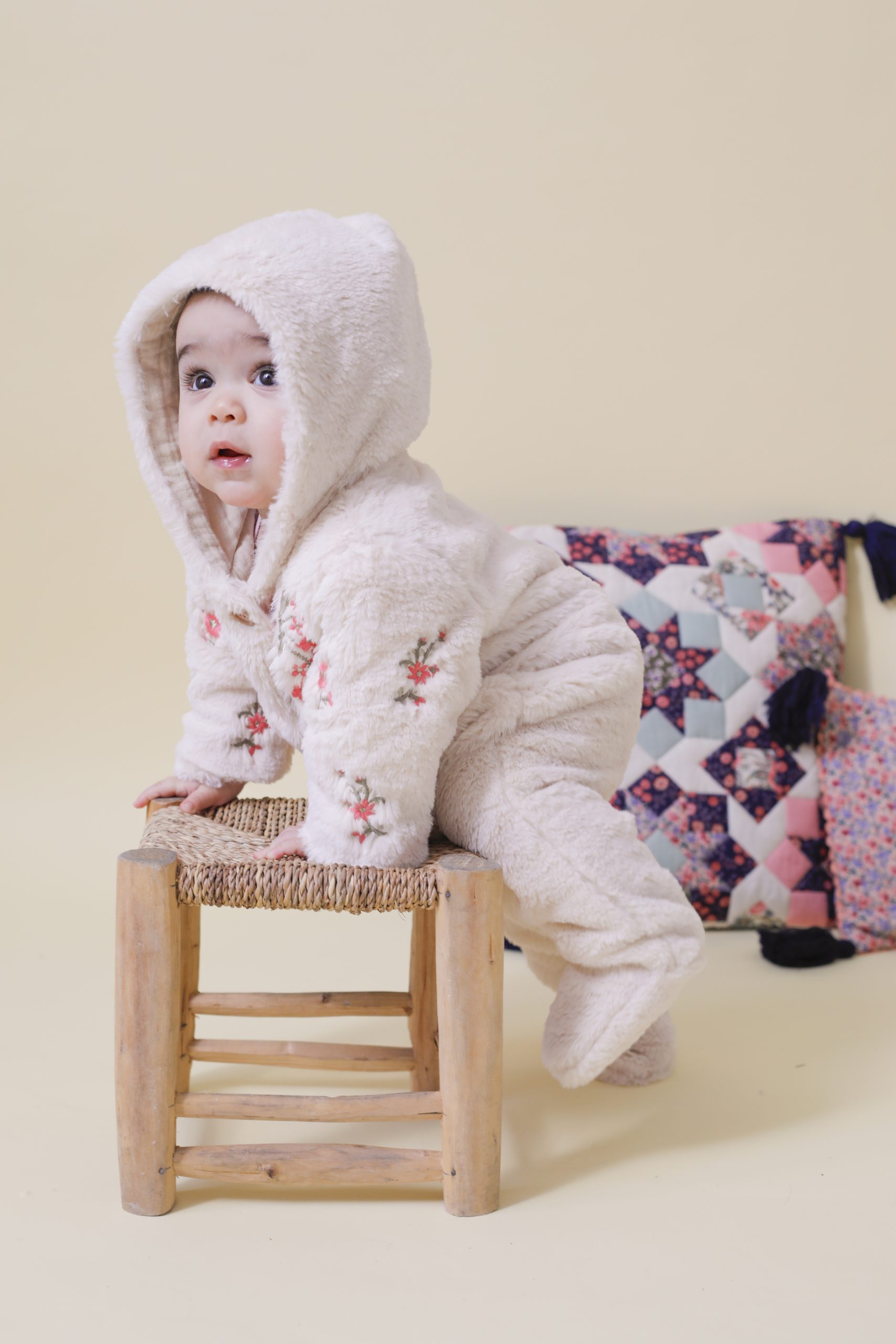 Combinaison Pilote Naglaya - Crème