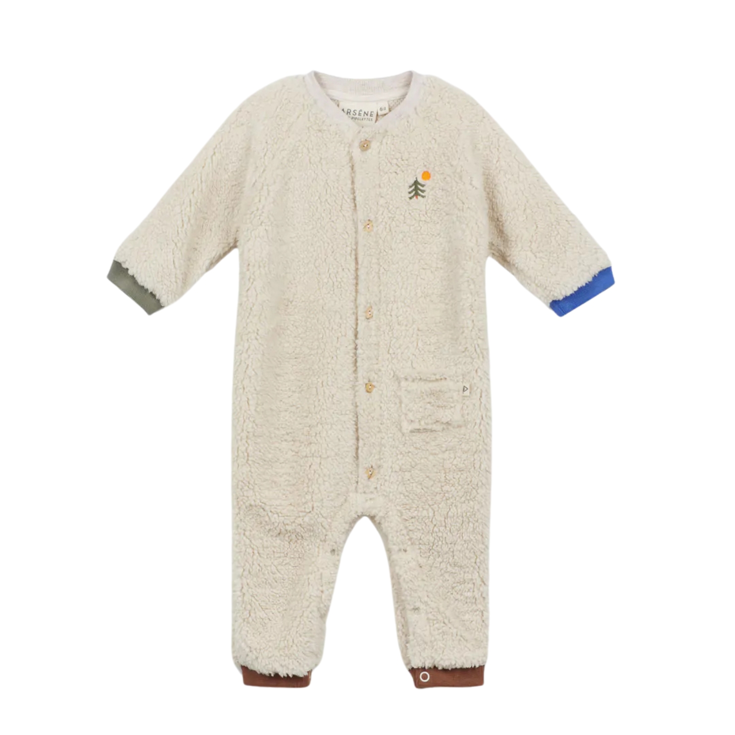 Combinaison bébé Sherpa Coco - Beige Arsène et les Pipelettes